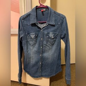 H&M Jean shirt, size 8.